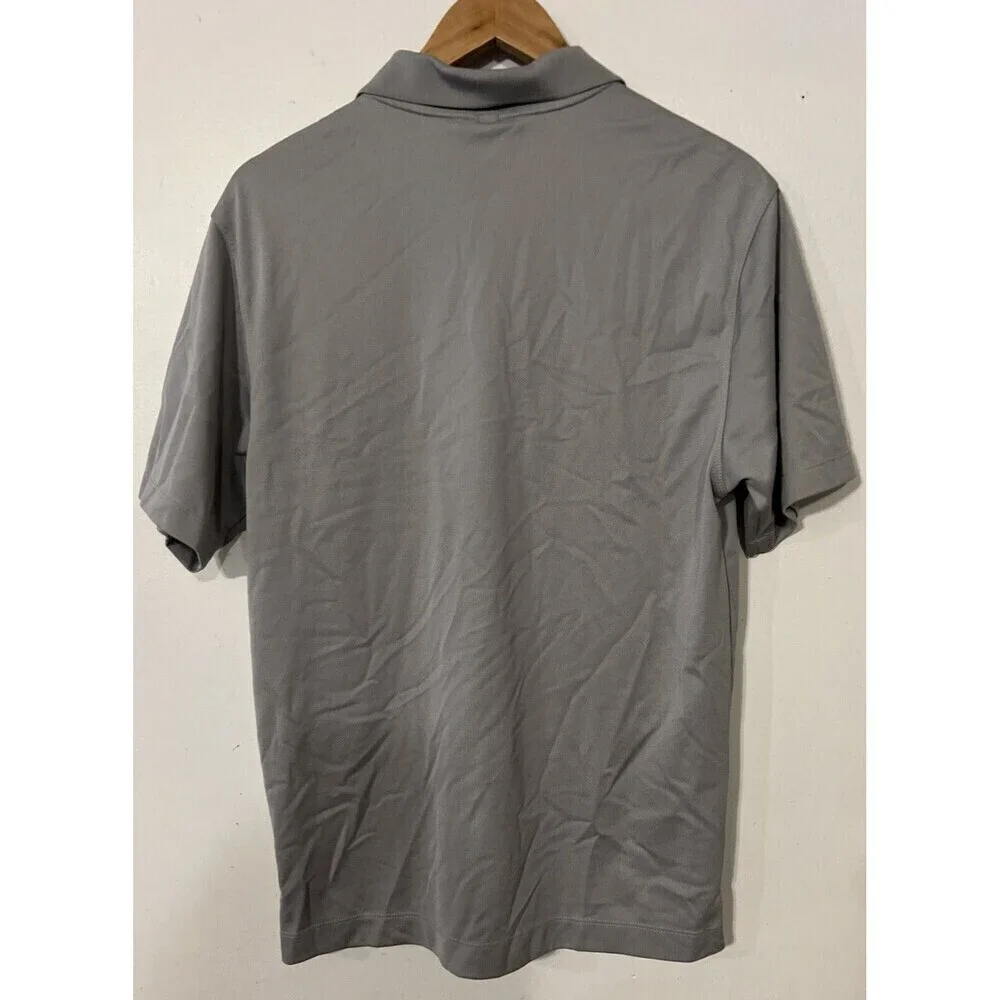 Nike Golf tour performance Dri-Fit‎ men's polo shirt Gray size Small  pullover